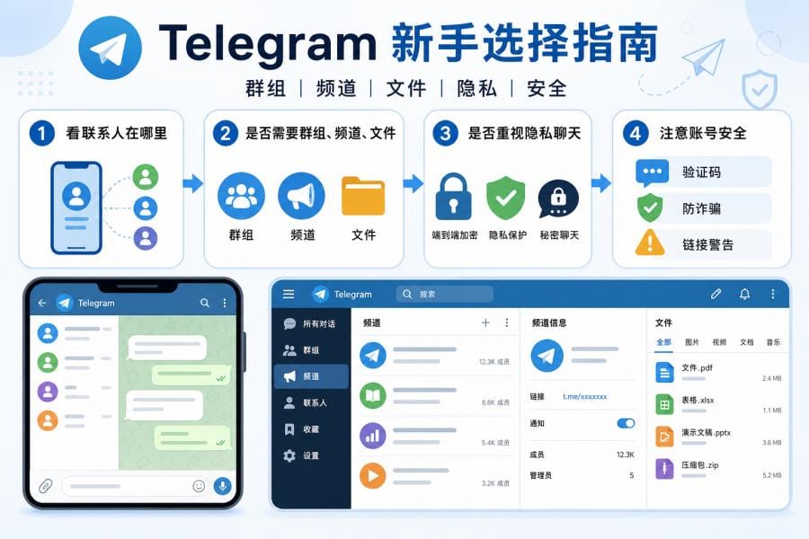 即时通讯软件隐私安全对比示意
